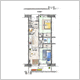 新築マンション　パンフレット図面集・間取図 サンプル