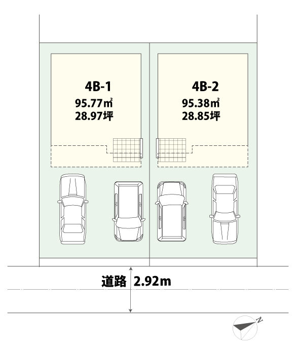 配置図の間取図