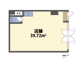 店舗・事務所の間取図