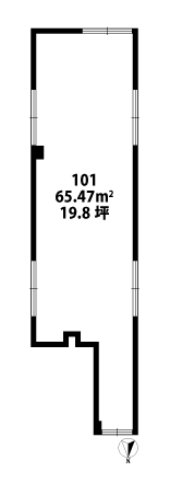 店舗・事務所の間取図