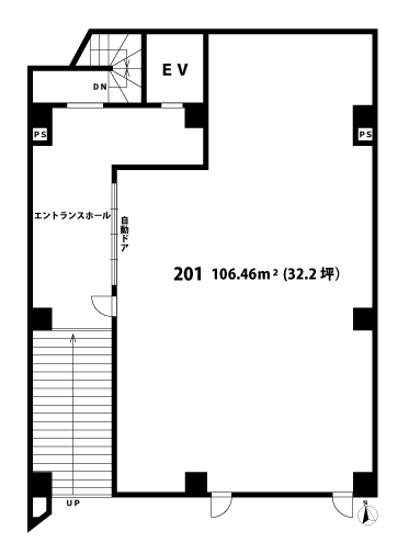 店舗・事務所の間取図