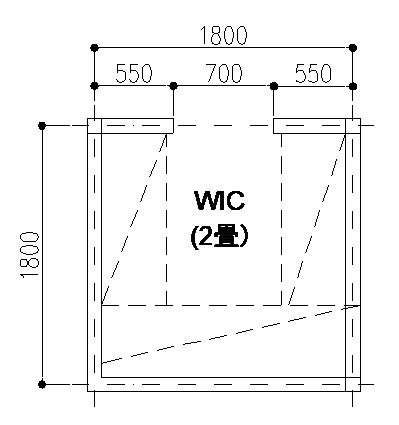 Wic 間取り図や図面記号の意味を写真付き解説