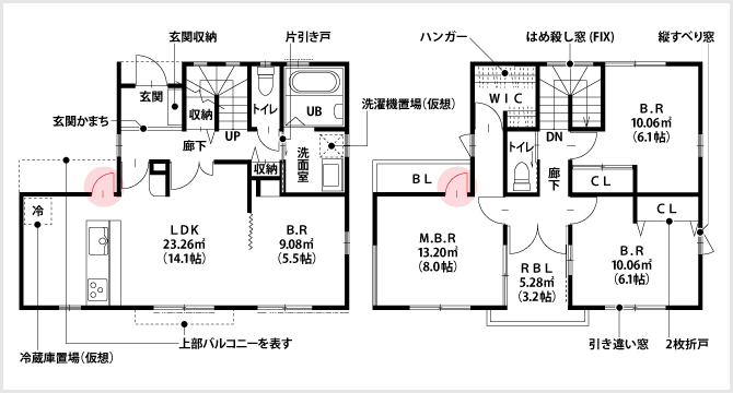 片開き窓