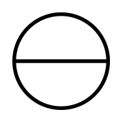 ペンダントの図面記号