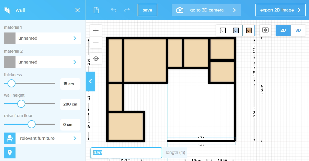 floor planner 間取りの配置