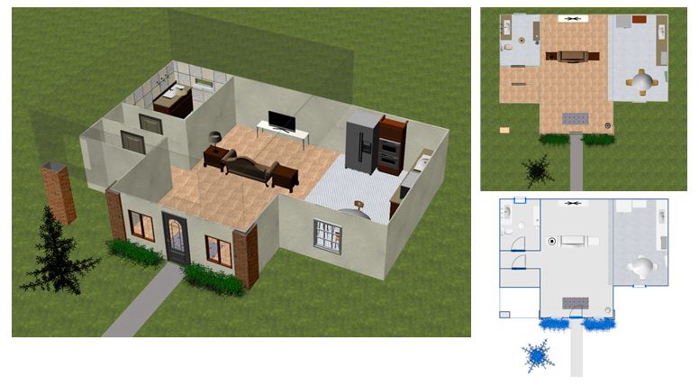 『DreamPlan』で作成した間取図サンプル①