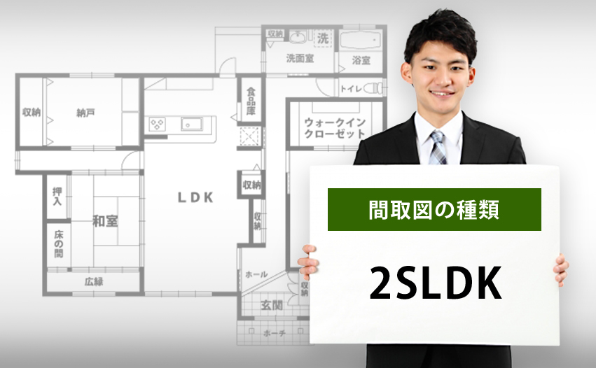 間取図の種類 2SLDKについて